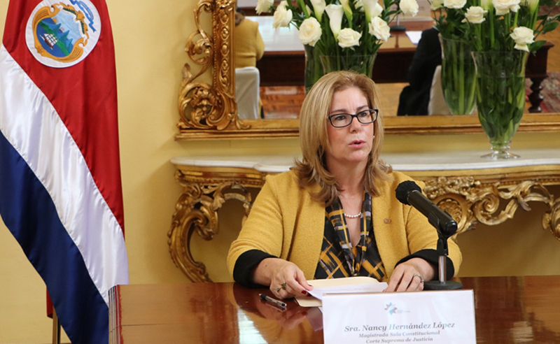 17 noviembre: Nancy Hernández electa como jueza de la Corte Interamericana de Derechos Humanos. Con Nancy Hernández.