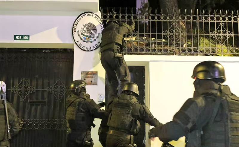 10 abril 2024: Crisis diplomática entre Ecuador y México. Con Eduardo Ulibarri.