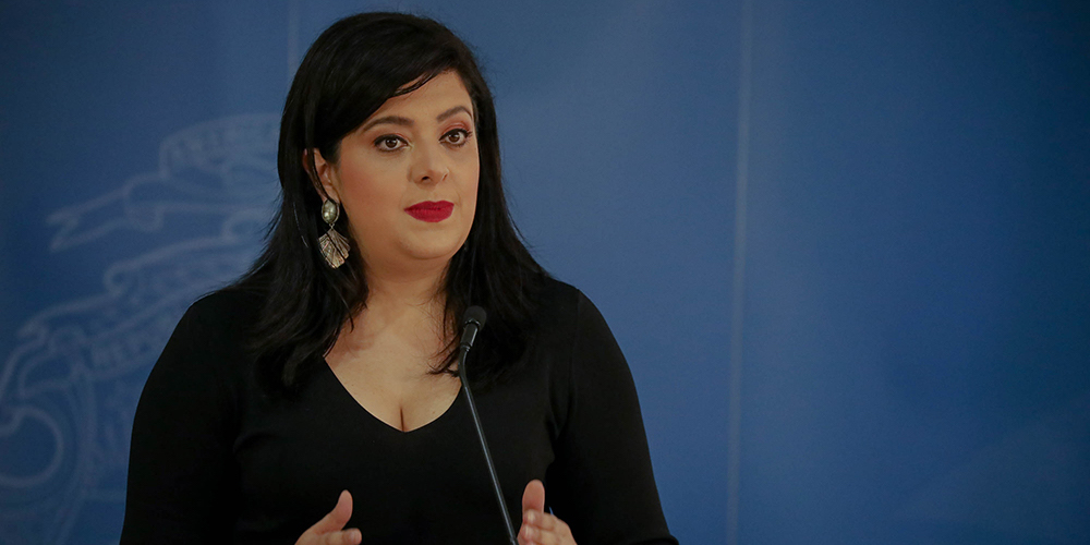 16 marzo: Gobierno presentó las primeras medidas económicas para contrarrestar los efectos de la emergencia del Covid-19, con Pilar Garrido y Juan Enrique Muñoz.