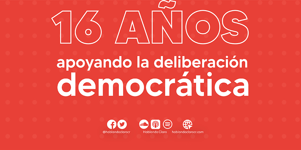 1 febrero: 16 años apoyando la deliberación democrática. Con Armando Mayorga, Boris Ramírez Vega y Vilma Ibarra.