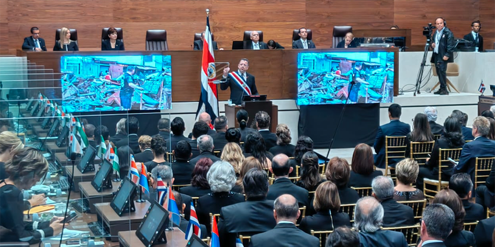 3 mayo: Primer informe de labores del presidente Rodrigo Chaves. Con Eduardo Ulibarri.