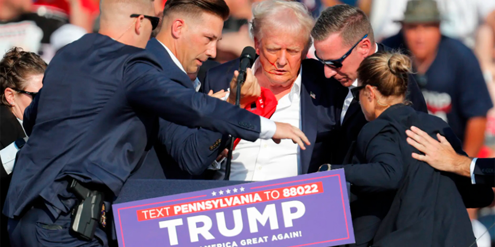 15 julio 2024: Atentado contra el expresidente norteamericano Donald Trump. Con Eugenia Aguirre Raftaco