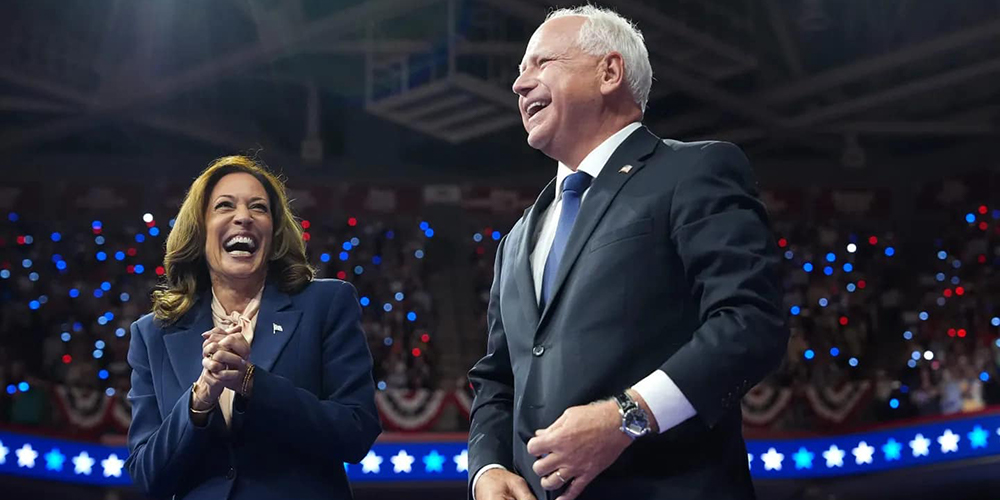 7 agosto 2024: Los demócratas completan su fórmula para hacerle frente a Donald Trump. Con Eduardo Ulibarri