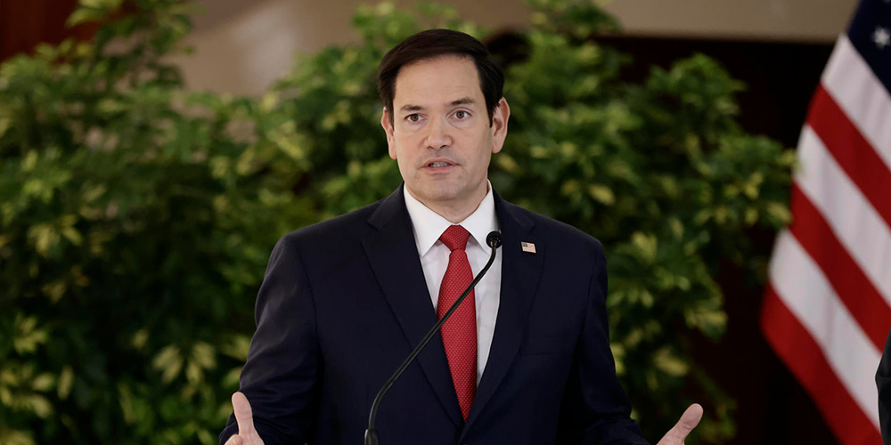 5 febrero 2025: Marco Rubio en Costa Rica. Con Alfonso Rojas