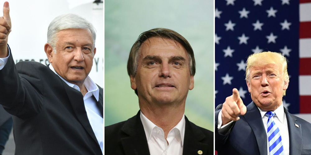 28 noviembre: El próximo sábado toma el poder oficialmente un nuevo gobierno en México, Bolsonaro pretende ser el aliado de Trump en América y poco a poco los migrantes empiezan a llegar a la frontera estadounidense, con Juan Carlos Hidalgo. 