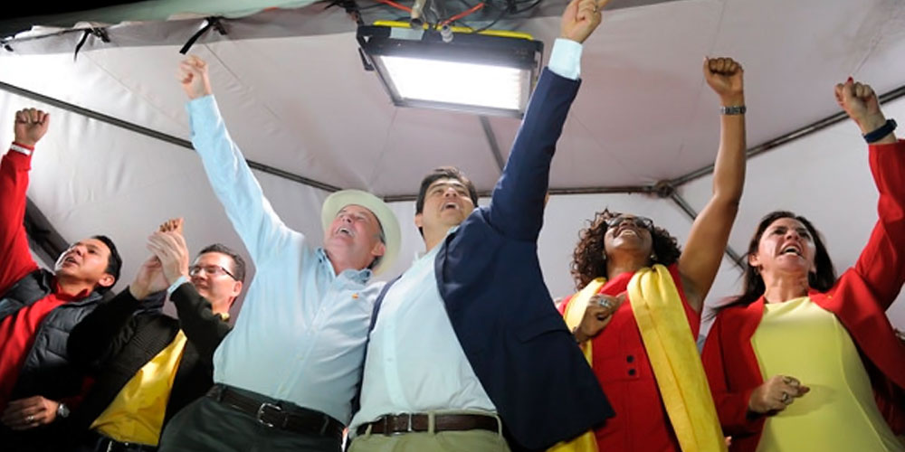 06 de febrero: candidato del Partido Acción Ciudadana dispuesto a negociar con otras fuerzas políticas para crear un gabinete multipartidista, con Carlos Alvarado.