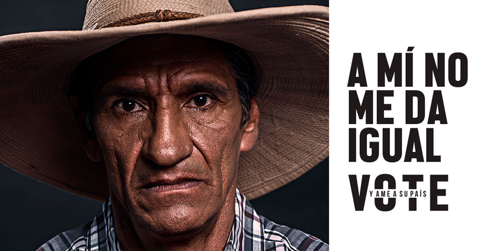 15 de marzo:  “A mi no me da igual... Vote y ame a su país”, con Gustavo Román Jacobo.